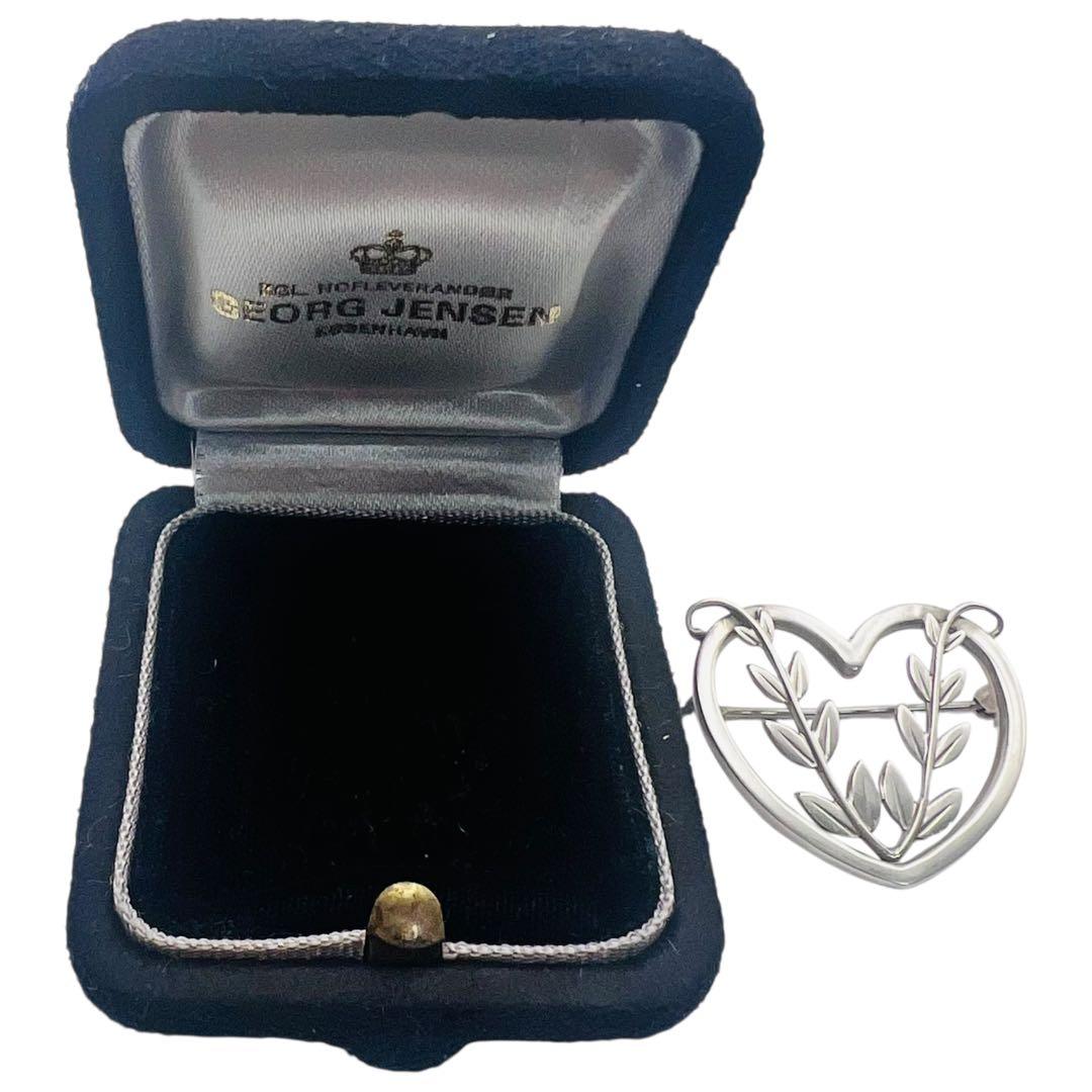 美品 ジョージジェンセン 242B ピンブローチ シルバー ヴィンテージ