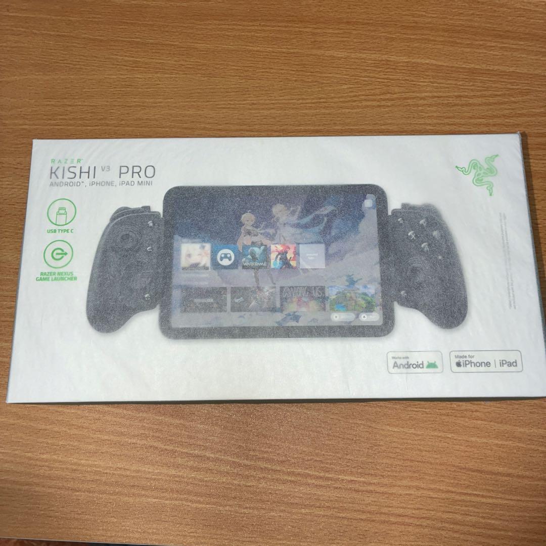 Razer レイザー Kishi V3 Pro モバイルゲーミングコントローラー Razer（レイザー） (国内正規品)Kishi V3 Pro スマートフォン、ミニ