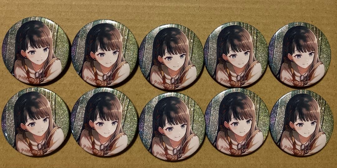 星乃 一歌 プロセカ プロジェクトセカイ グリッター缶バッジ 缶バッジ