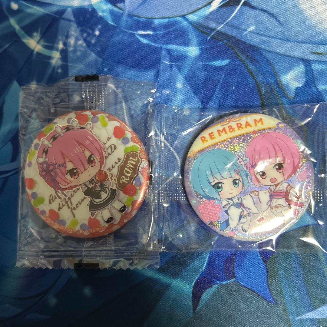 Re:ゼロから始める異世界生活 ラム、レム缶バッチ＋α - メルカリ