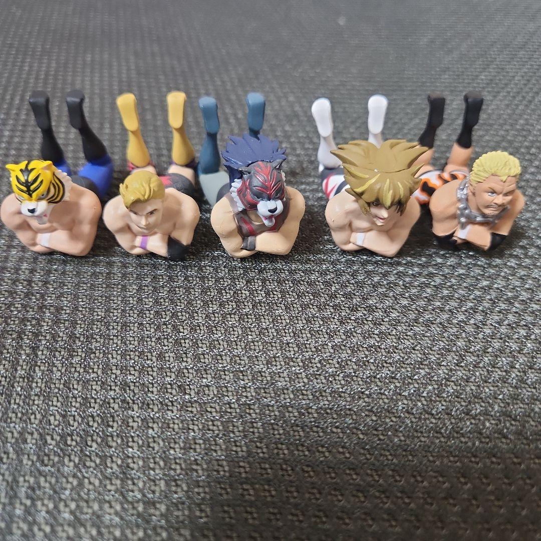 新日本プロレス レスラーブリッジフィギュア 5体セット - メルカリ