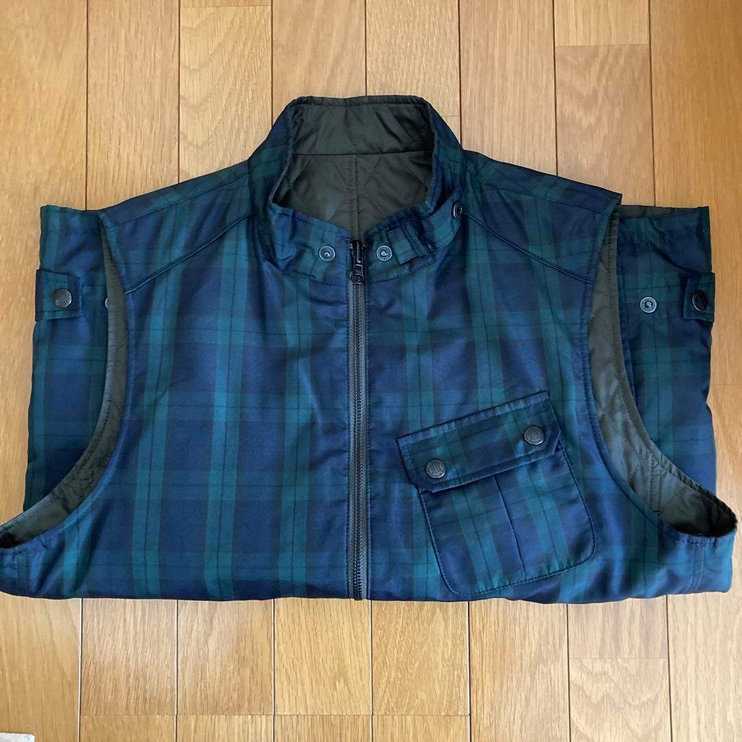 THE SCOTCH HOUSE 】リバーシブル中綿ベスト メンズL - メルカリ
