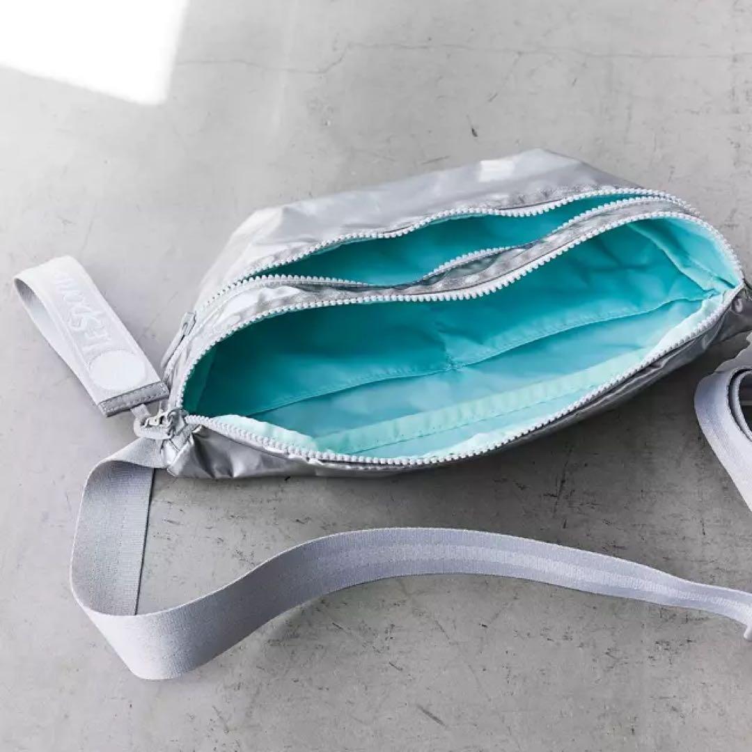 新品タグ付☆SPUR別注 レスポートサック ボディバッグ シルバー - メルカリ