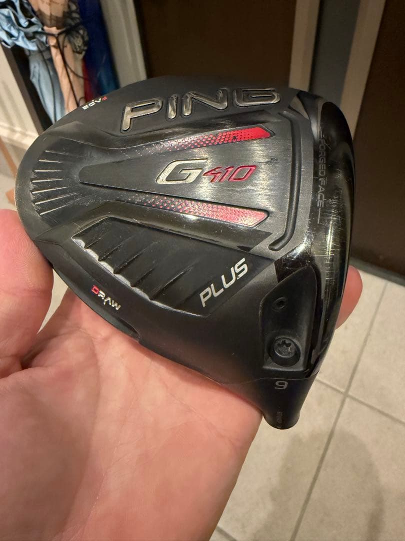 ヘッドのみ PING G410 PLUS ドライバー 9度 ※シャフトもあります