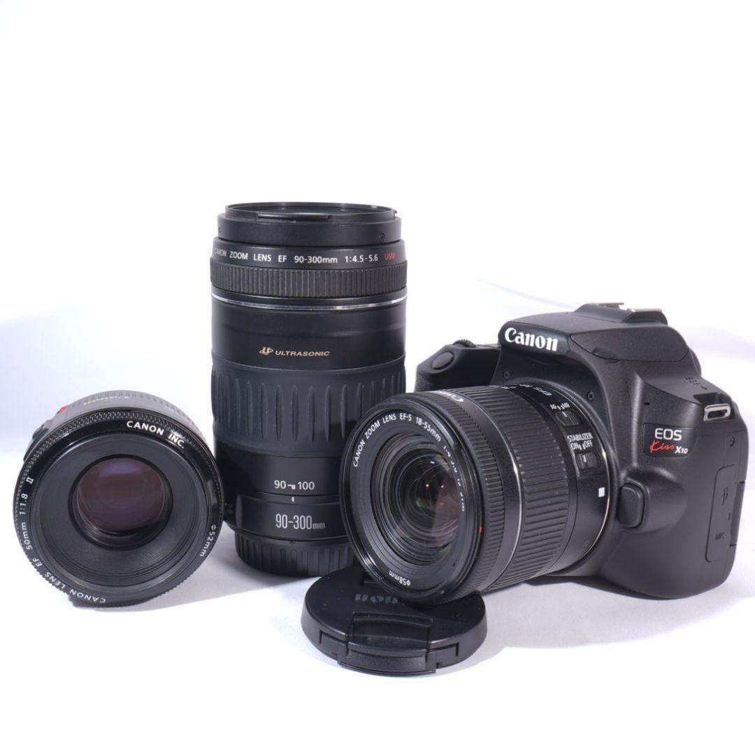 おまけ多数☆Canon kiss X10☆トリプルレンズ 初心者オススメ