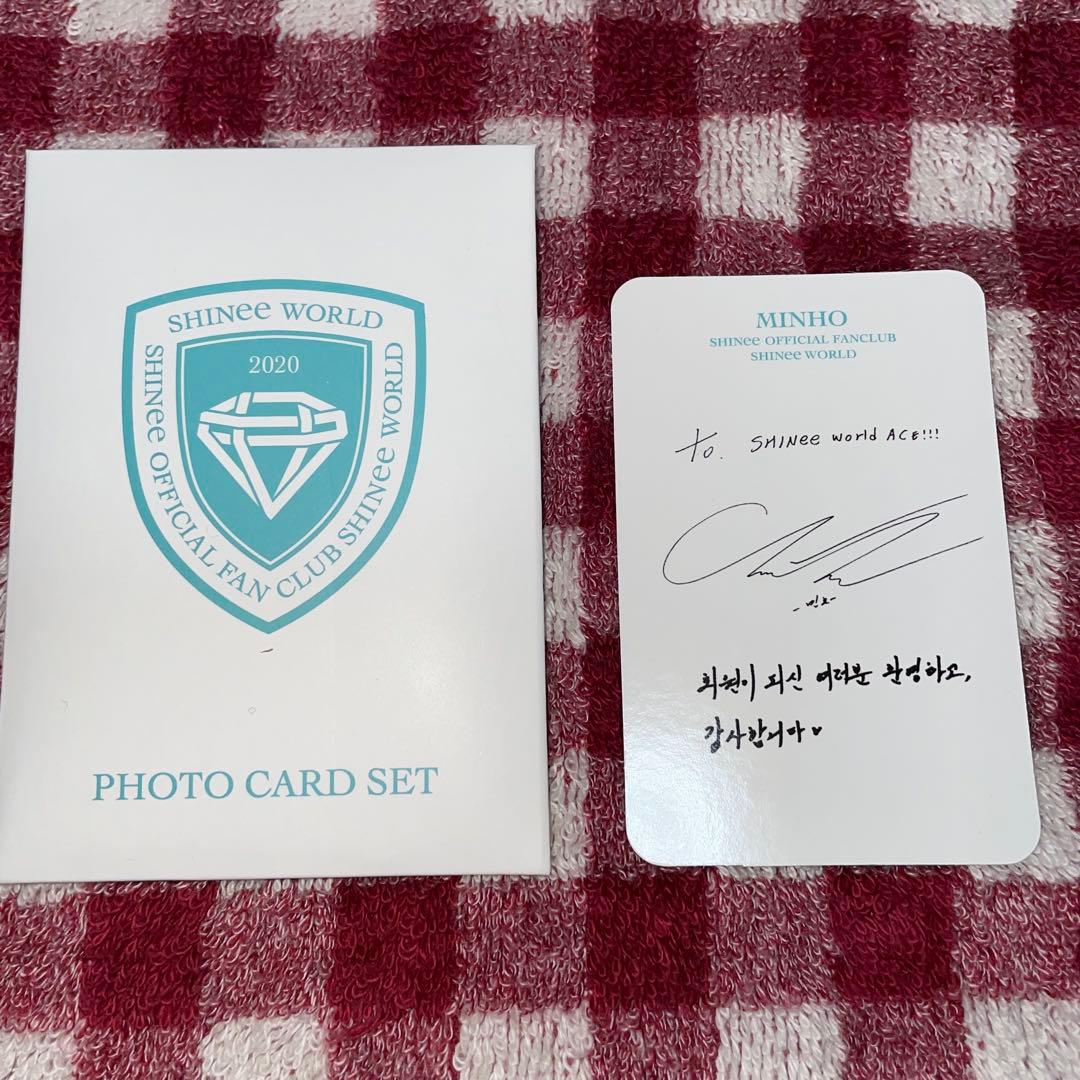 SHINee WORLD MEMBERSHIP KIT 2020 トレカ ミノ - メルカリ