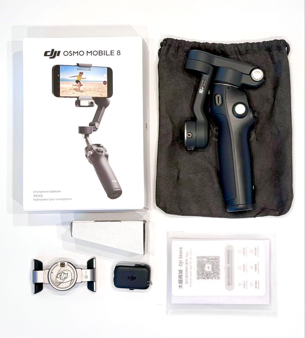 i*i様 DJI Osmo Mobile 8 スマートフォン用ジンバルスタビライ DJIのOsmo Mobileが、スマートフォンをもっとスマートに