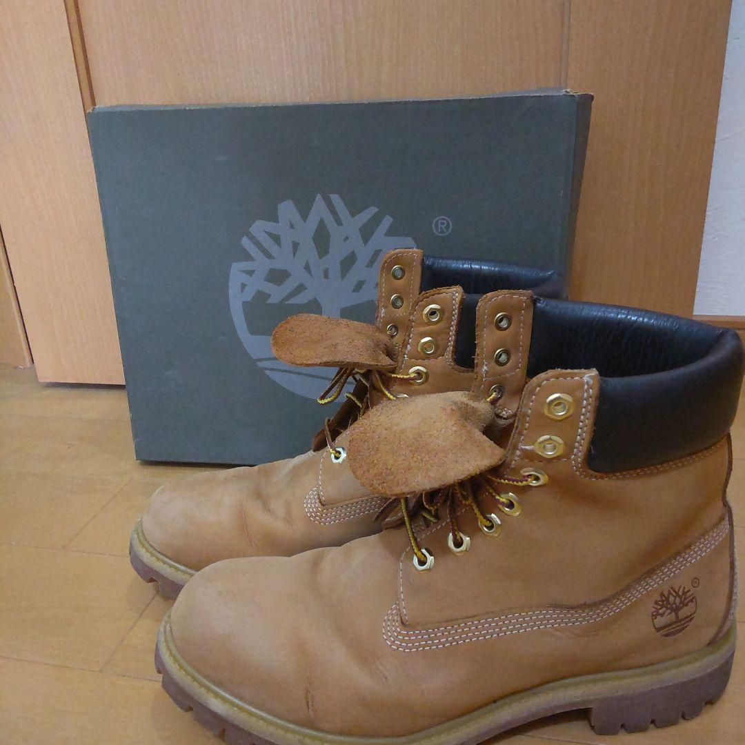 【ケア済・値下げ可】Timberland プレミアムブーツ 9.5w