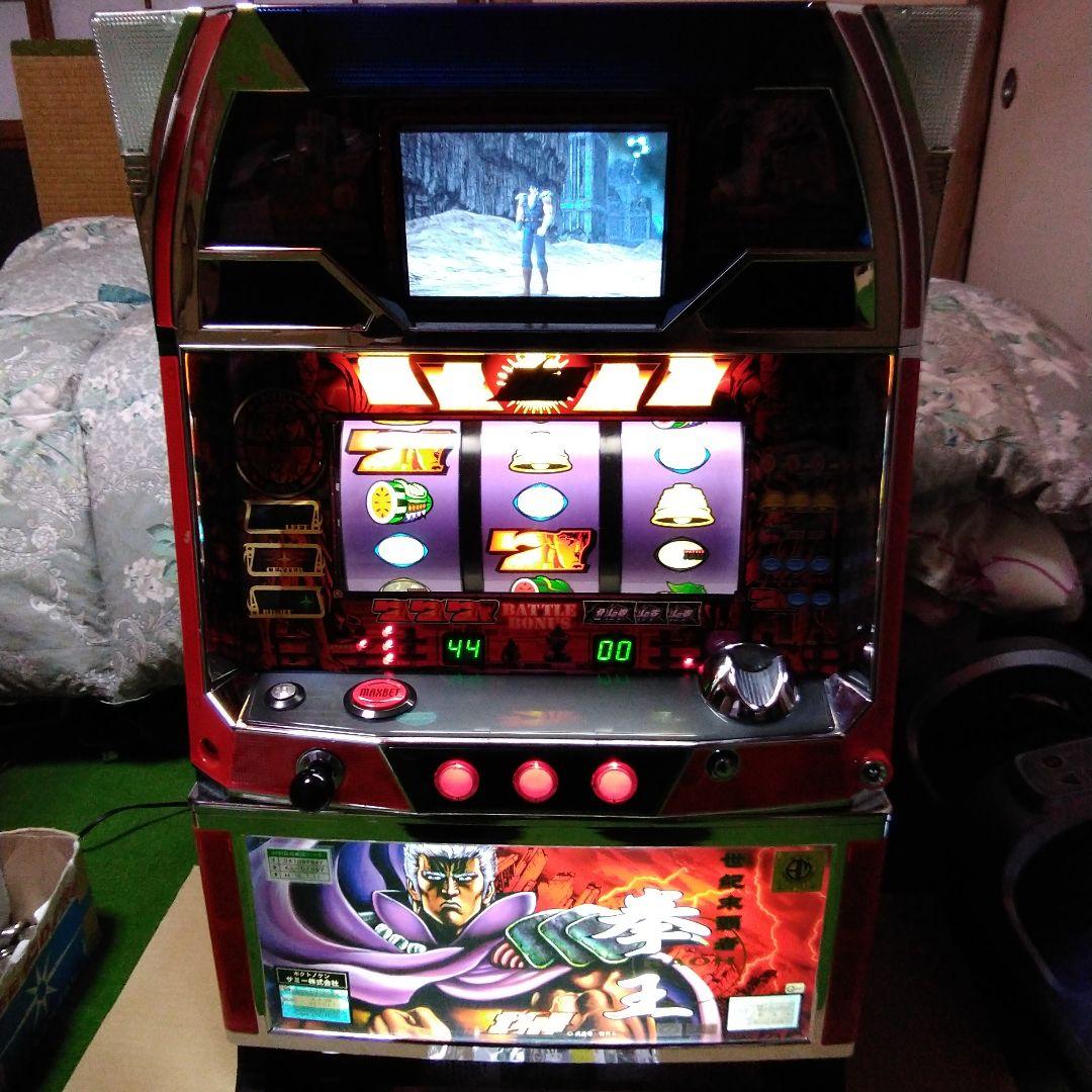 4号機】初代北斗の拳 拳王パネル パチスロ実機