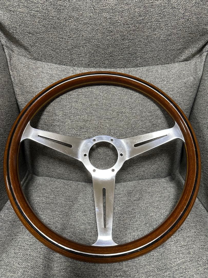 当時物 ナルディ クラシック ウッドステアリング　NARDI正規品　365㎜ NARDI ナルディ(NARDI) ステアリング クラシック(Classic) ウッド(WOOD