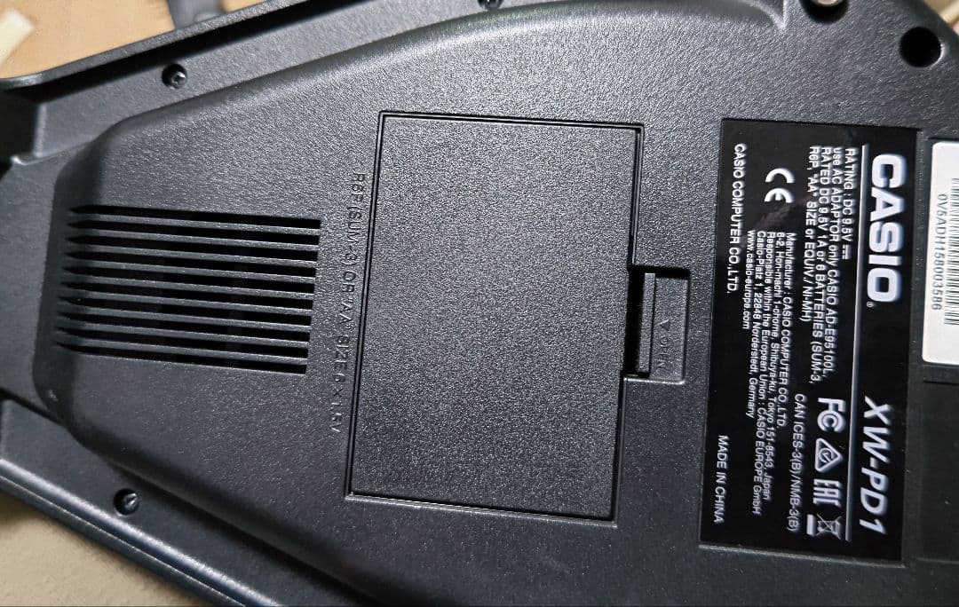 中古超美品】CASIO トラックフォーマー XW-PD1 元箱 取扱説明書有