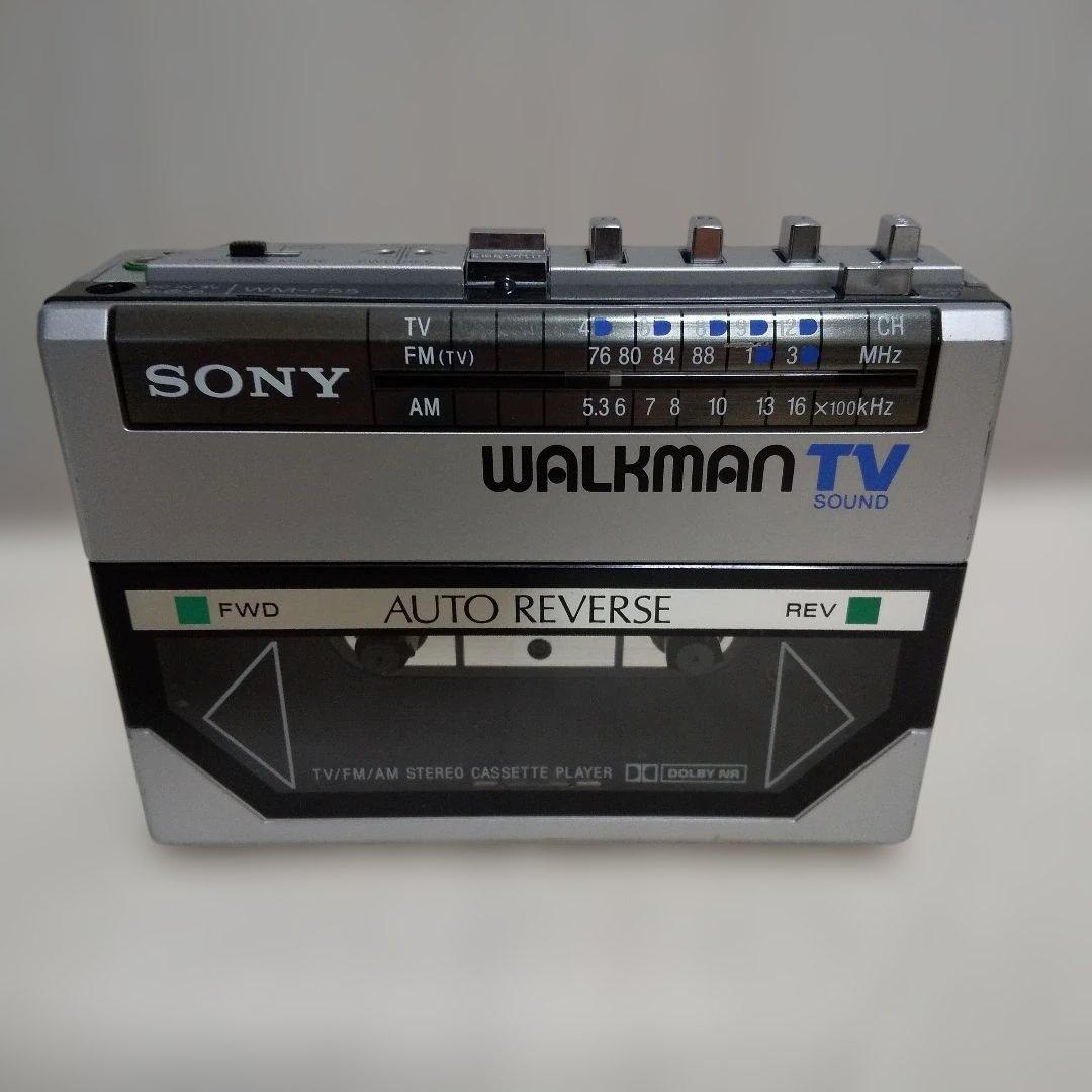 SONY ソニー カセットウォークマンWM−F55 通電確認済 ジャンク 現状品