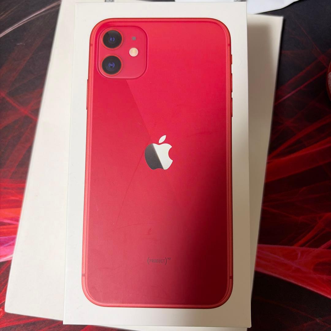 Apple iPhone 11 PRODUCT(RED) 本体 64gb - メルカリ