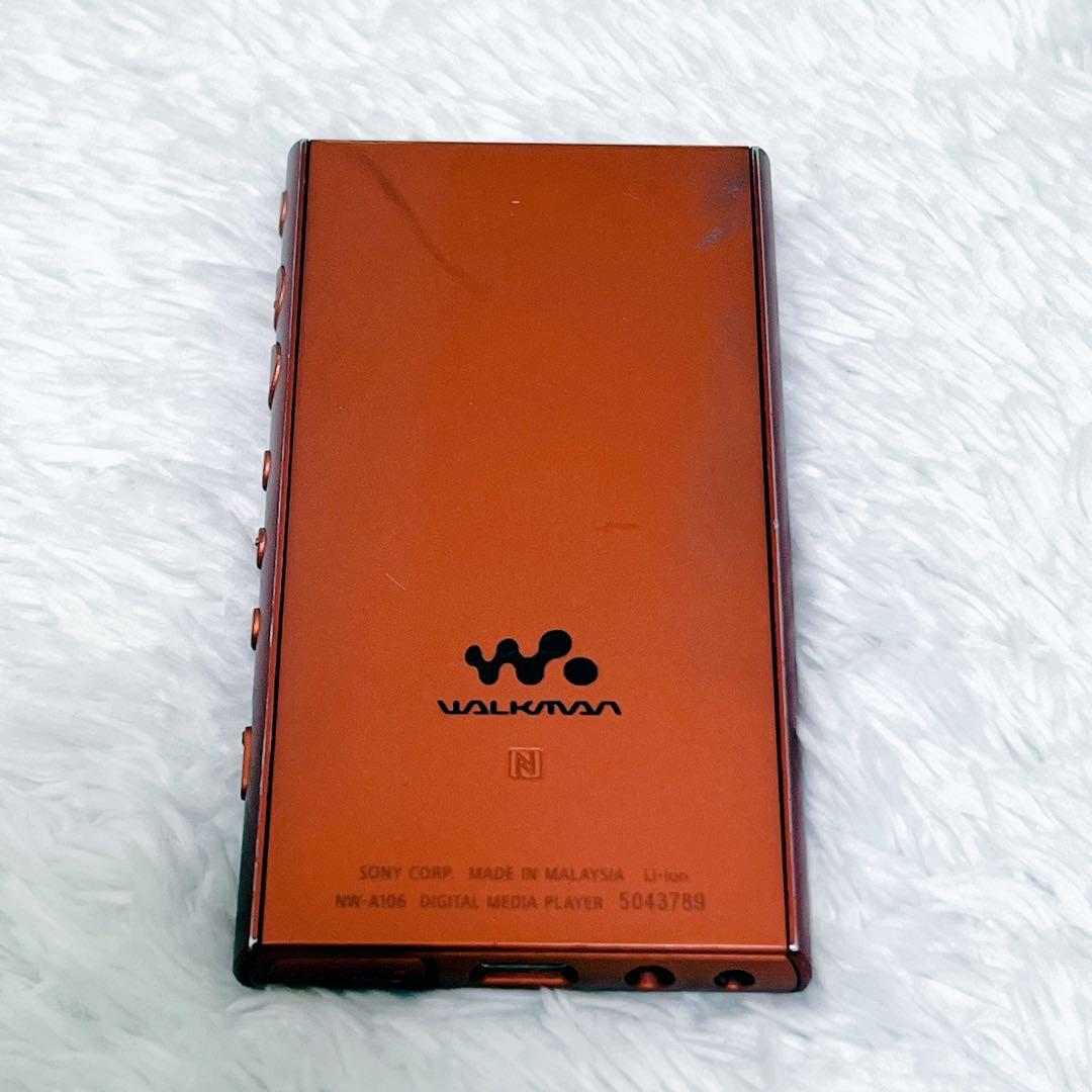 SONY WALKMAN NW-A106 レッド ソニー ウォークマン - メルカリ