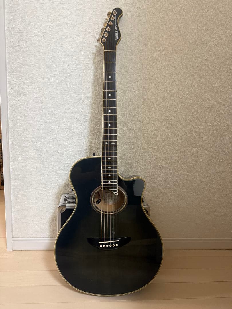 YAMAHA APX-10S ブラックアコースティックギター 長渕剛 生粋の長渕剛ファンに捧げたい】YAMAHA APX-20S ～HUNGRY MODEL style