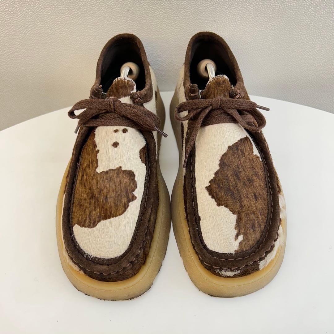 極美品 激レア】Clarks × ZARA ワラビー ハラコ 定3.5万 43