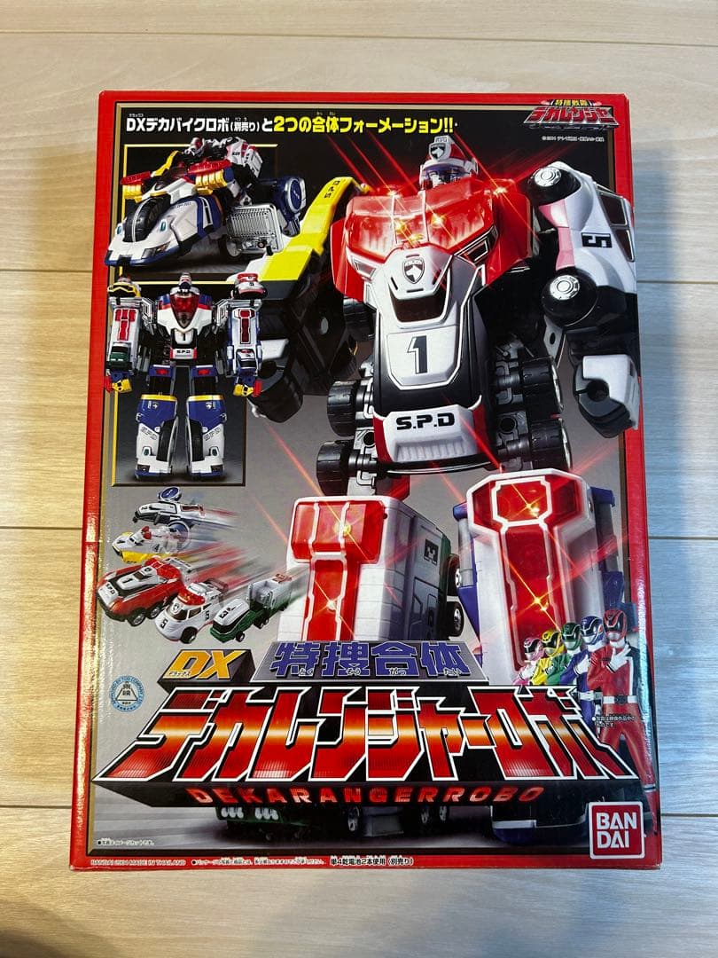 【動作確認済み】【美品】特捜合体DXデカレンジャーロボ　特捜戦隊デカレンジャー BANDAI（バンダイ） 特捜戦隊デカレンジャー DX特捜合体デカレンジャー