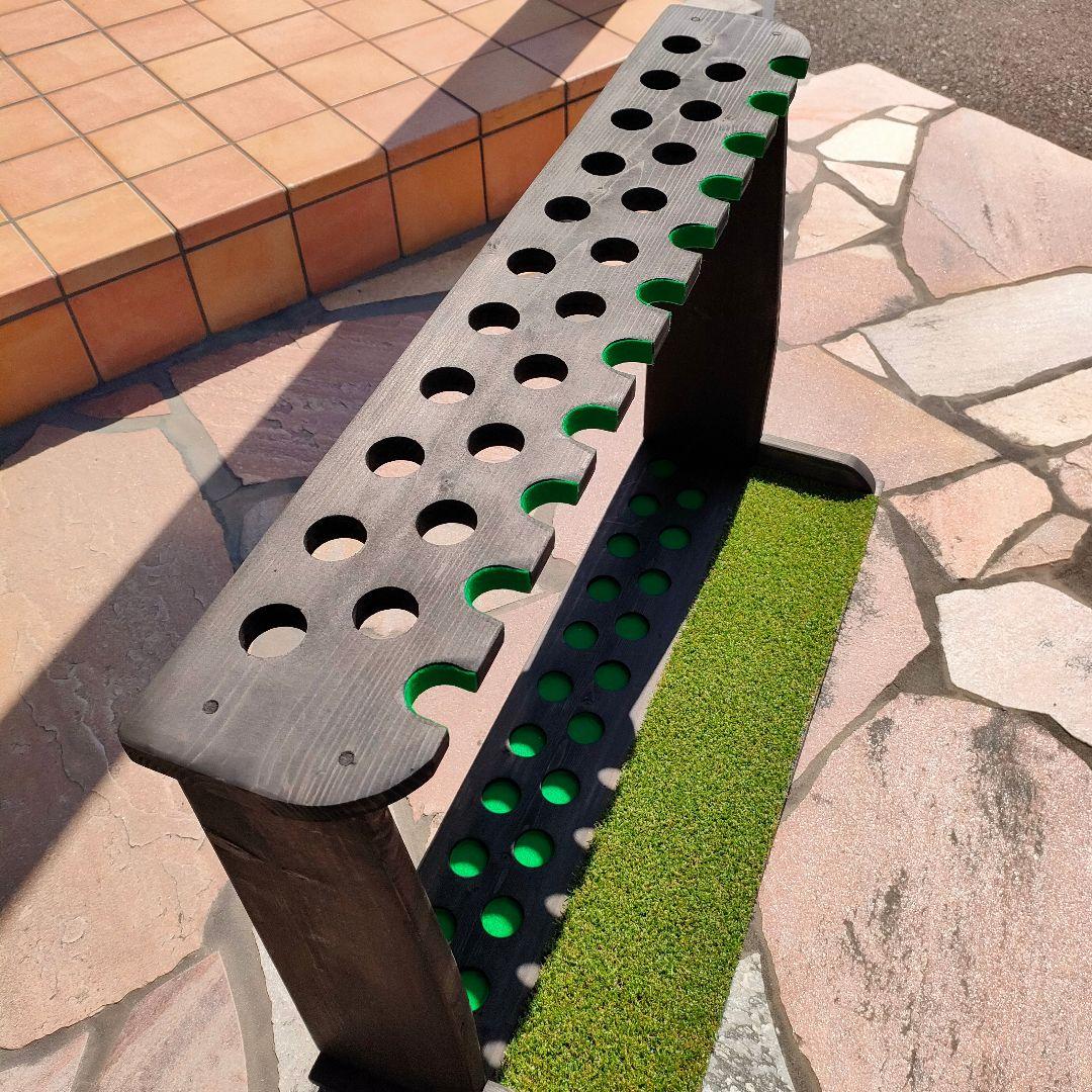 ゴルフクラブスタンド21本＋11本【組立て完成品でお届け】塗装