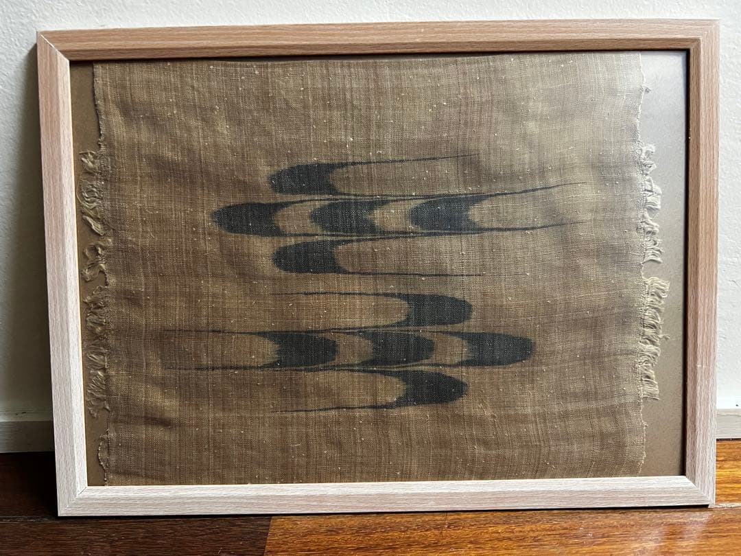 古い芭蕉布 喜如嘉の芭蕉布】 高級手結い手織り芭蕉布八寸名古屋帯 ≪仕・中古美品