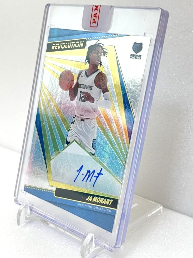 Ja Morant ジャモラント Revolution 直筆サインカード未開封 - メルカリ