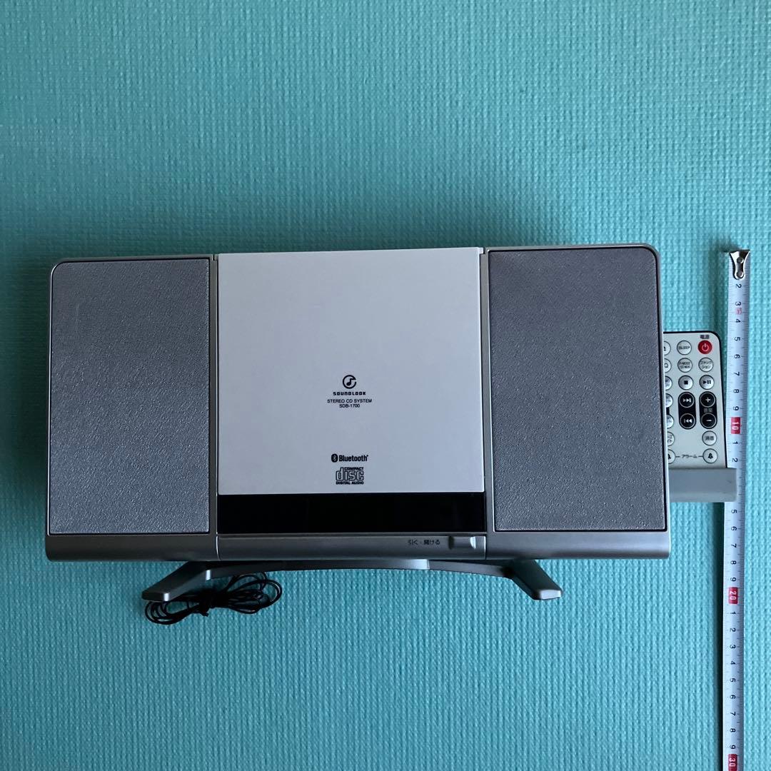 ステレオCDシステムSOUNDLOCK SBD-170 Bluetooth - メルカリ
