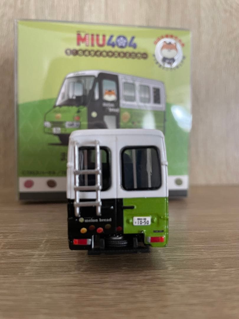破損あり【初回特典付き】MIU404 まるごとメロンパン号 ミニカー箱