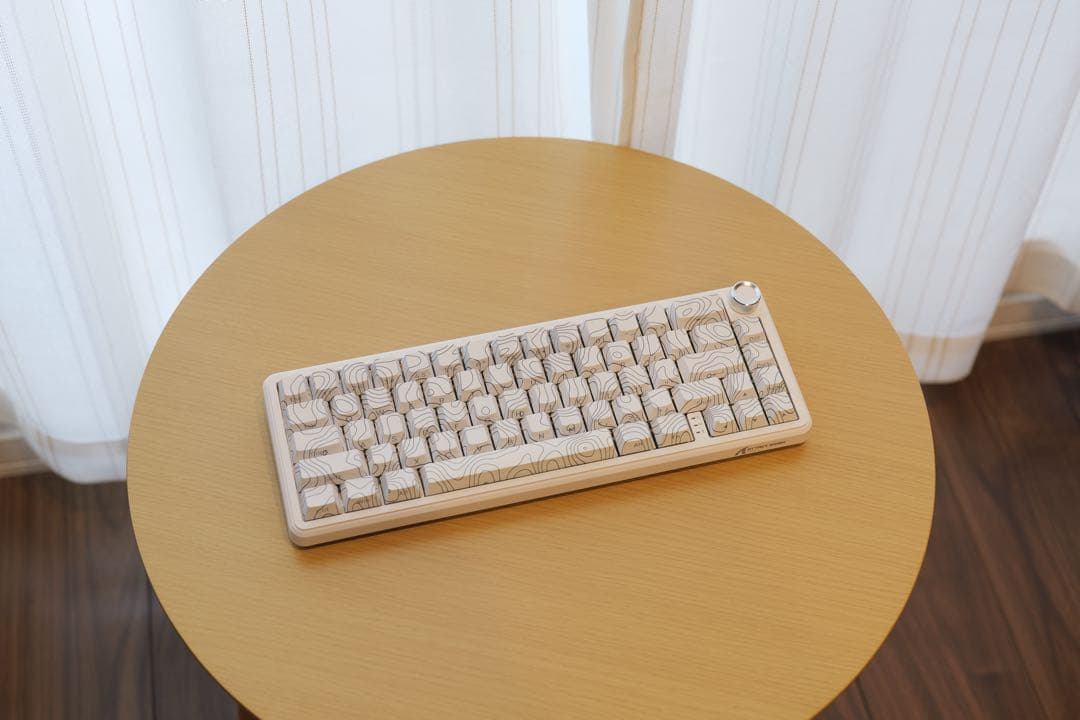 【極美品】ATTACK SHARK X65 PRO HE 磁気軸 ホワイト X65 HE: 65% Magnetic Gaming Keyboard with 8000Hz Response