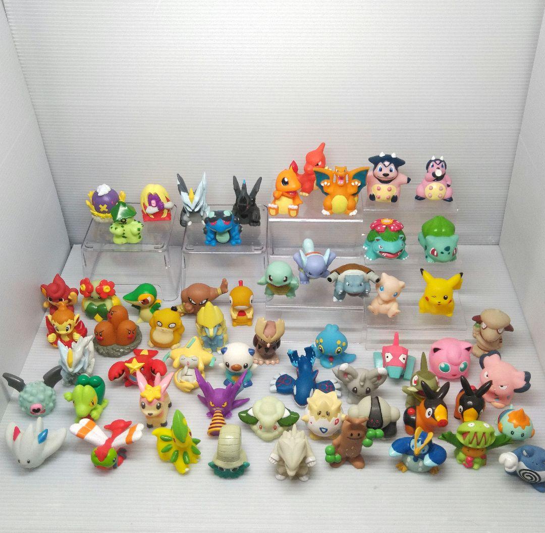 ポケモン　指人形　ソフビ　まとめ59体セット ポケモンキッズ 指人形 まとめ売り 55体セット ソフビフィギュア