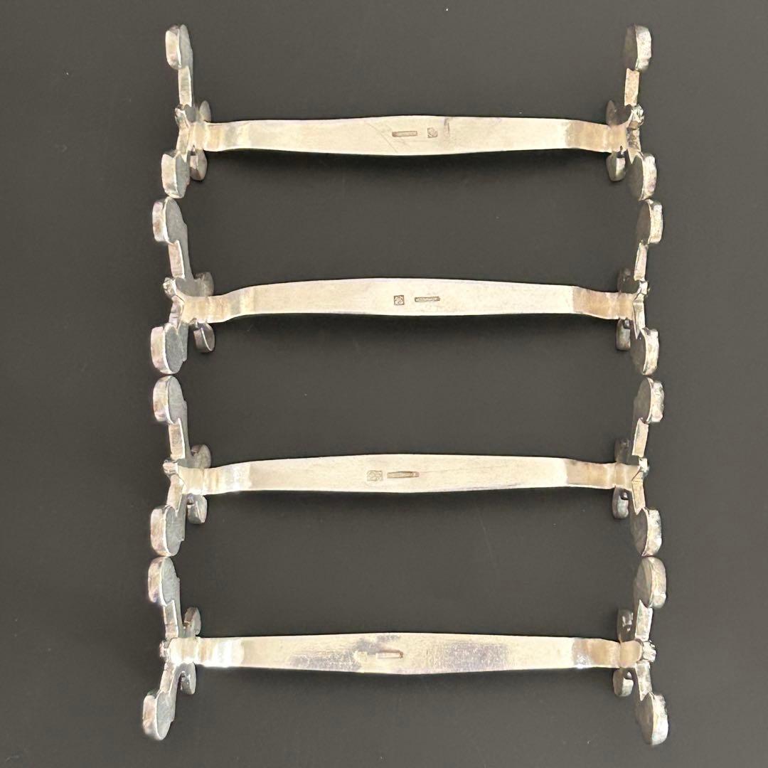 Y*ん様 現品限り クリストフル リュバン リボン ナイフレスト 4本