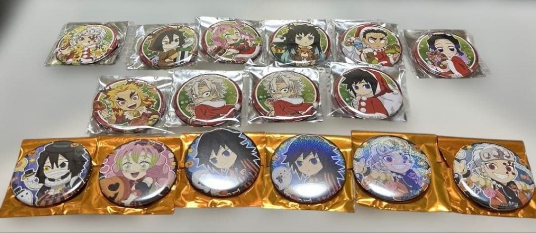 鬼滅の刃 ufotable ハロウィン クリスマス 缶バッジ まとめ売り - メルカリ