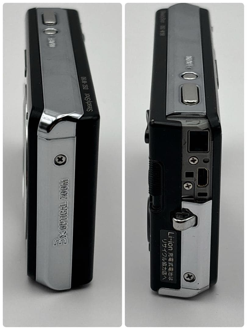 SONY Cyber-shot DSC-W190黒 オールド コンデジ デジカメ - メルカリ