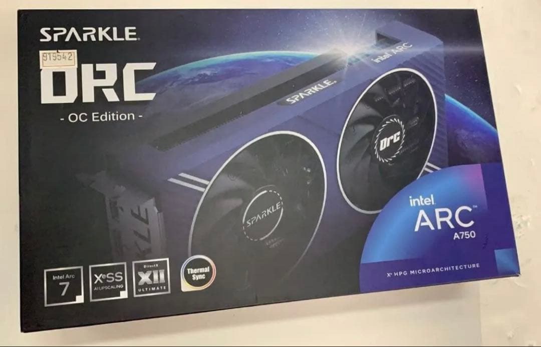 グラフィックボード・グラボ・ビデオカード ARC A750 Intelが開発中のデスクトップ向けグラボはNVIDIAの「RTX 3060」と同等