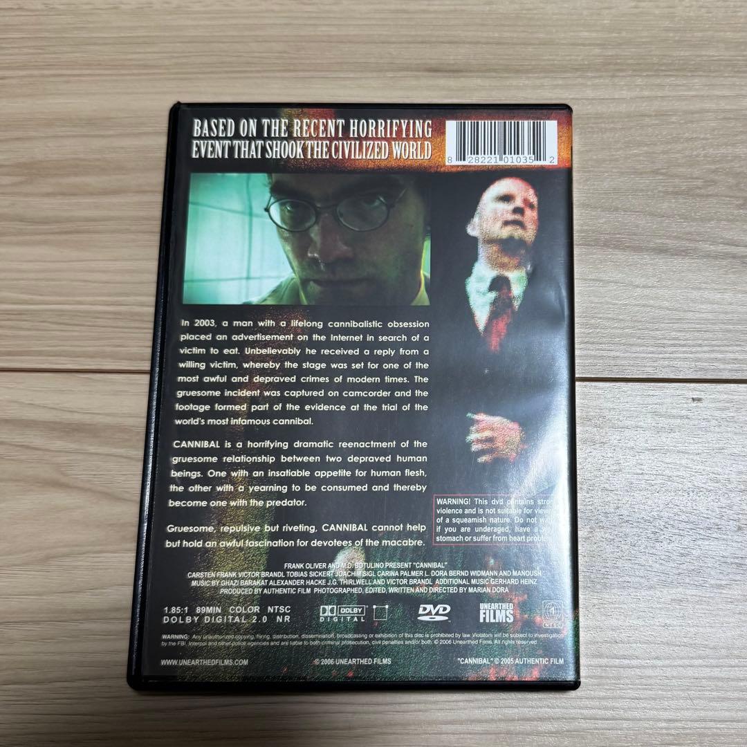 日本未公開・レア「CANNIBAL」 DVD マリアン・ドーラ監督（輸入版）