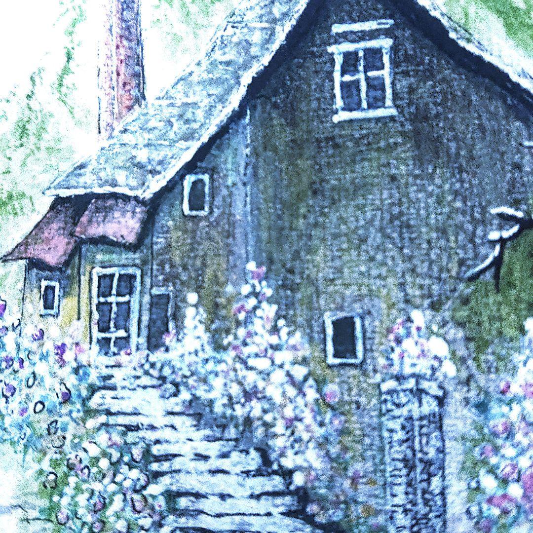 絵画 ☆ 魔法のNicolaの世界☆原画 ア−ト 風景画