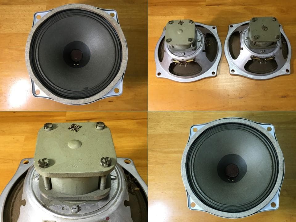Telefunken 21㎝口径 外磁型アルニコシステム_雄大なスケール ペア
