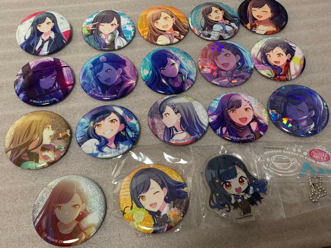プロセカ 白石杏 缶バッジ17種 アクスタ1種 セット - メルカリ