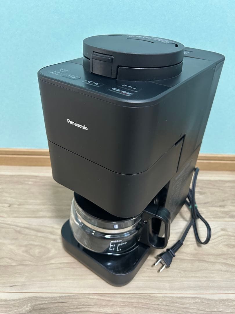 Panasonic コーヒーメーカー　全自動　NC-A58-K Panasonic（パナソニック） 全自動コーヒーメーカー ミル付き 容量4杯