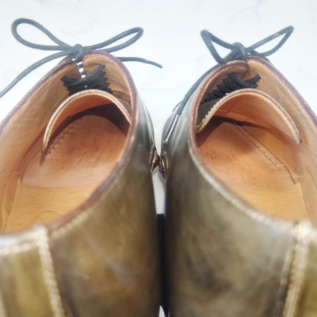 着用回数少ない ZENOBI パティーヌ ダークグリーン オリーブカーキ色