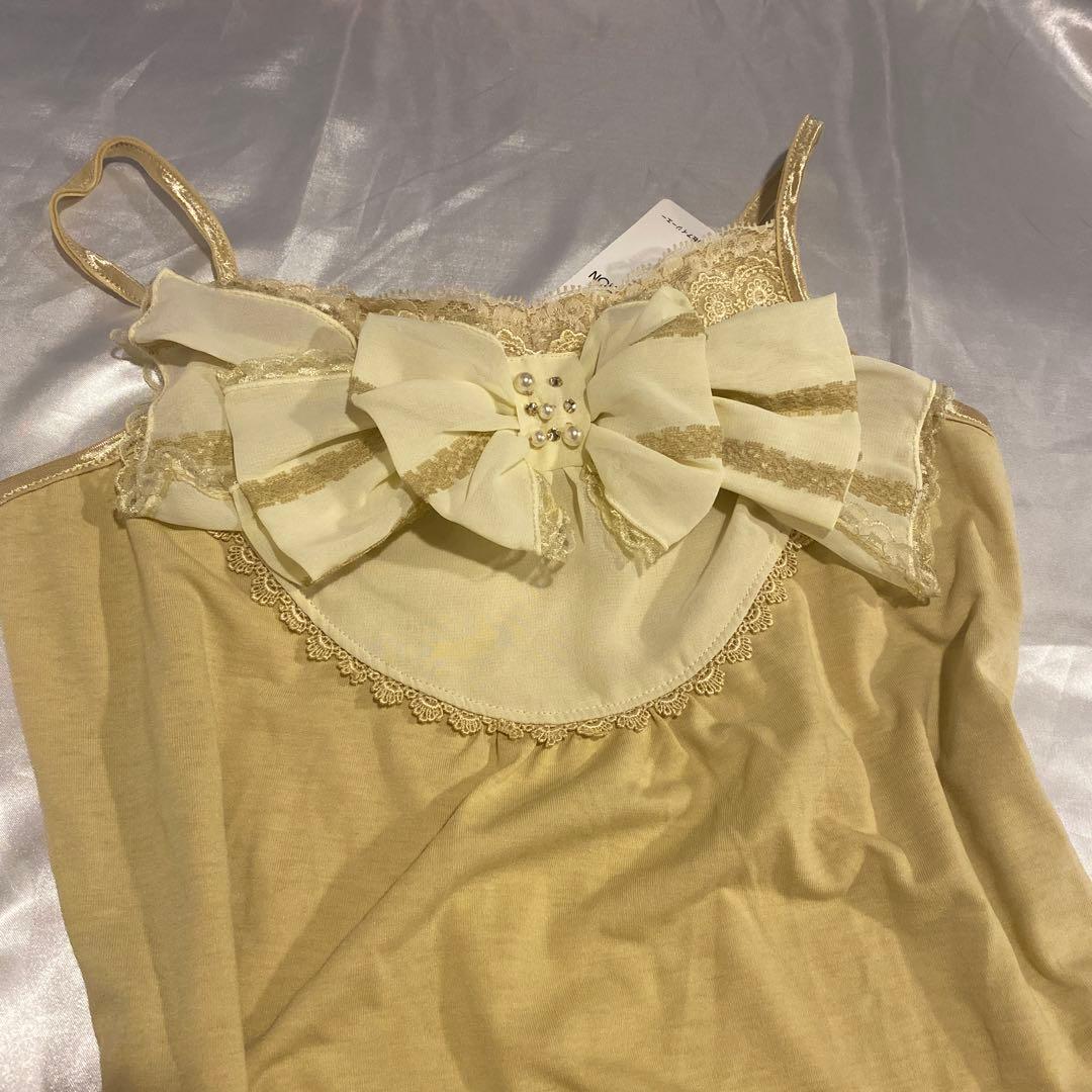 ビックリボンキャミソール アクシーズファム フェアリーグランジ 姫ロリ