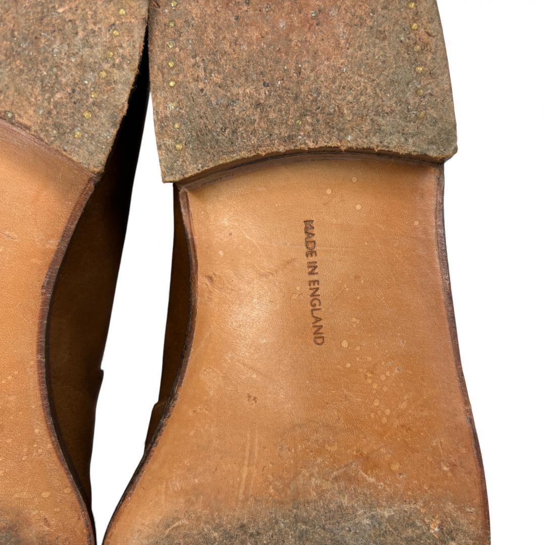 クロケット製 ロイドフットウェア ローファー Jシリーズ 茶 6.5E 25cm