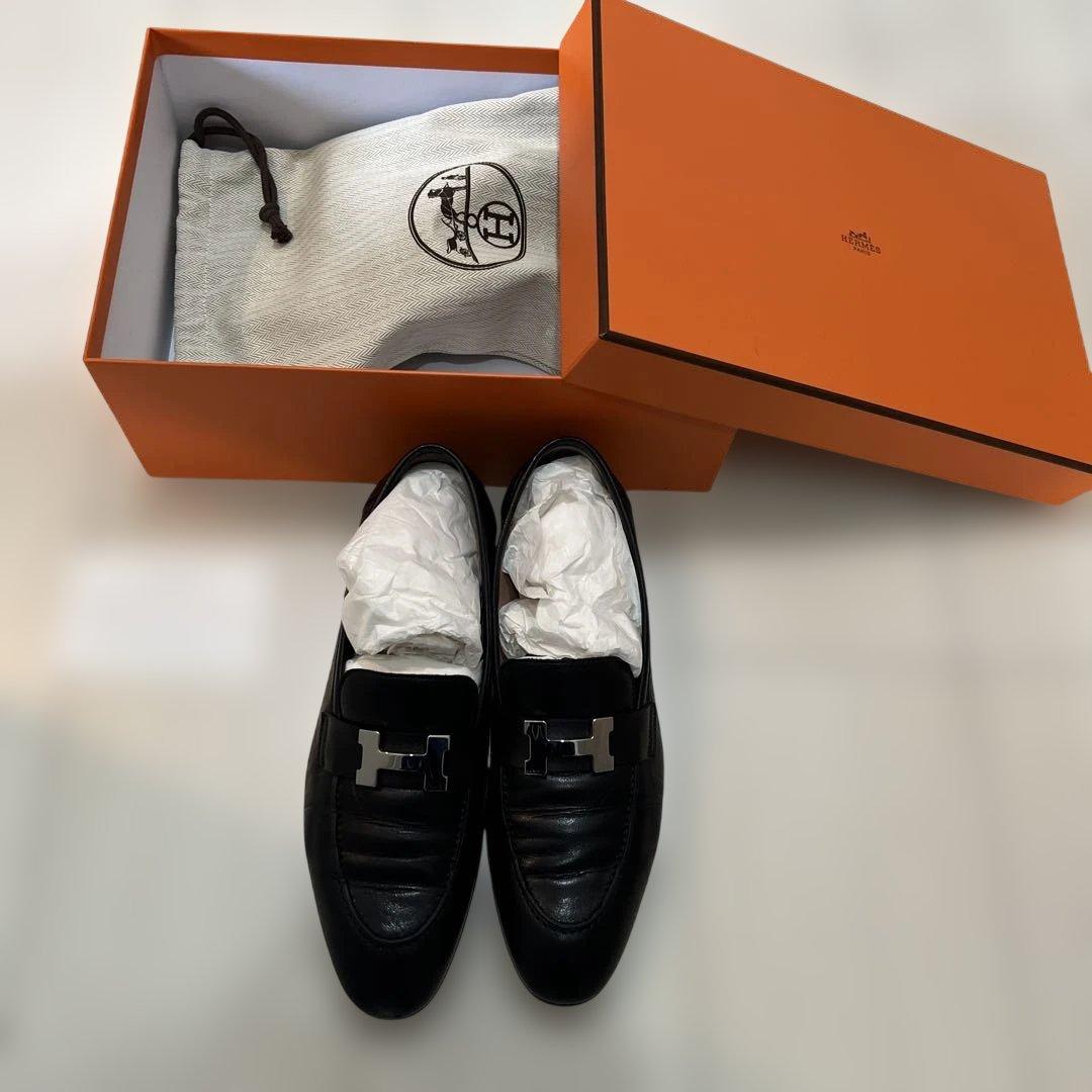 エルメス モカシンパリ保存袋・箱付き 楽天市場】【箱・布袋あり】HERMES エルメス ローファー モカシンパリ