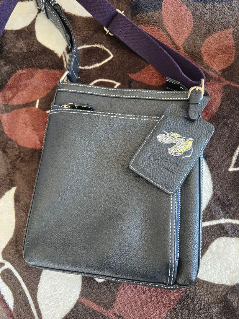 美品 kitamura ( キタムラ ) × 高田純次 コラボ ショルダーバッグ