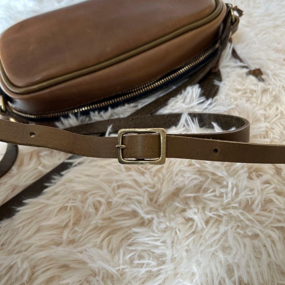 レア美品】HERZヘルツ CP 35 ふっくらショルダー グリーンベージュ