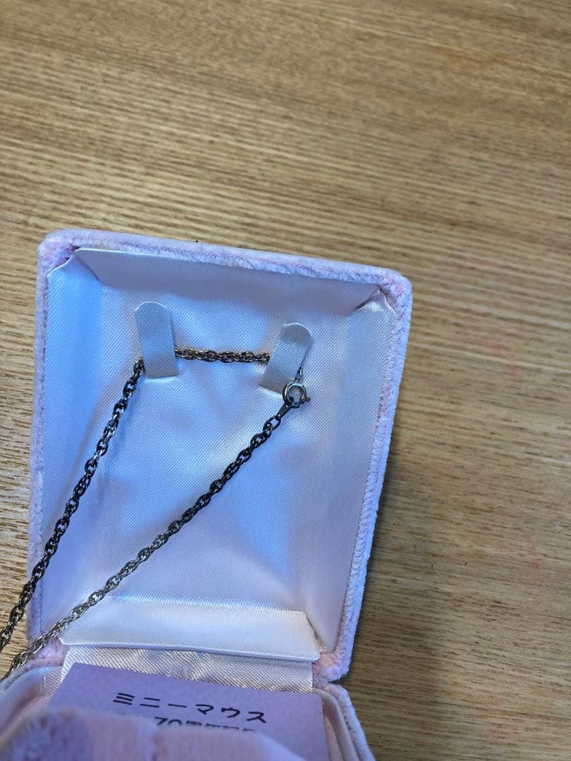 ディズニーミニーマウス誕生70周年記念純銀製ネックレス - メルカリ