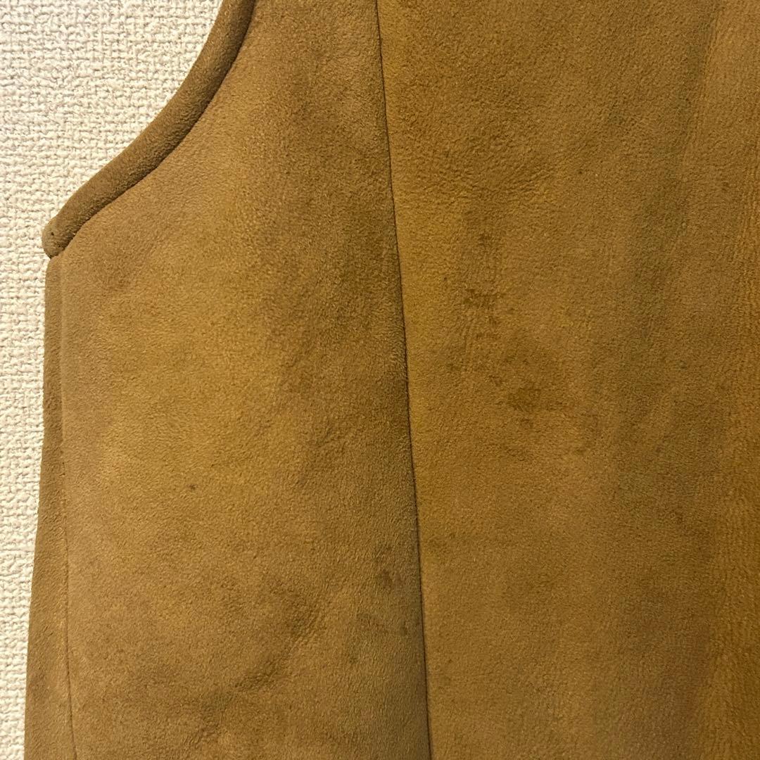 け*ん様 70s 80s レア 黒タグ eddie bauer ムートンベスト - メルカリ