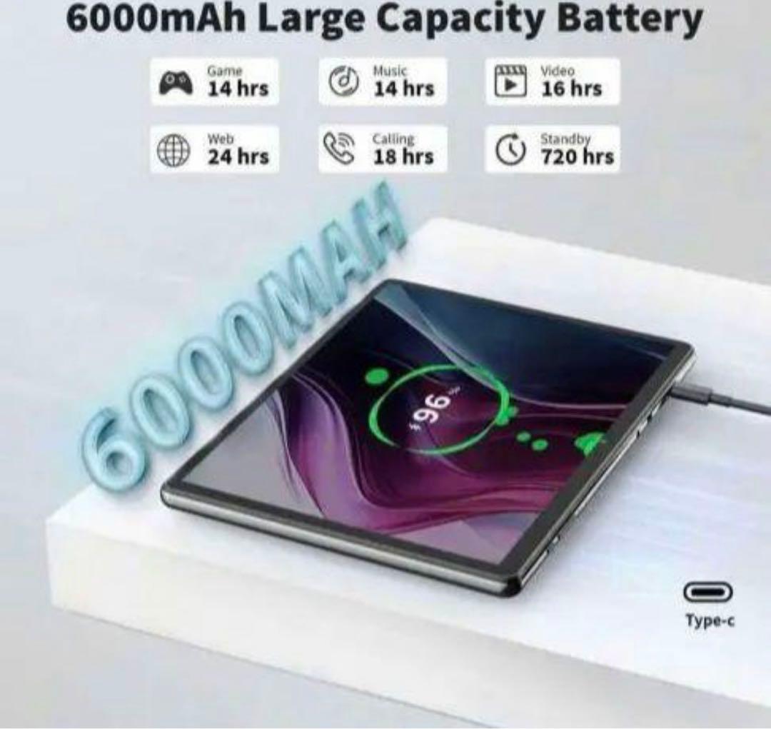 Relndoo Android Tablet 6GB RAM 128GB - メルカリ