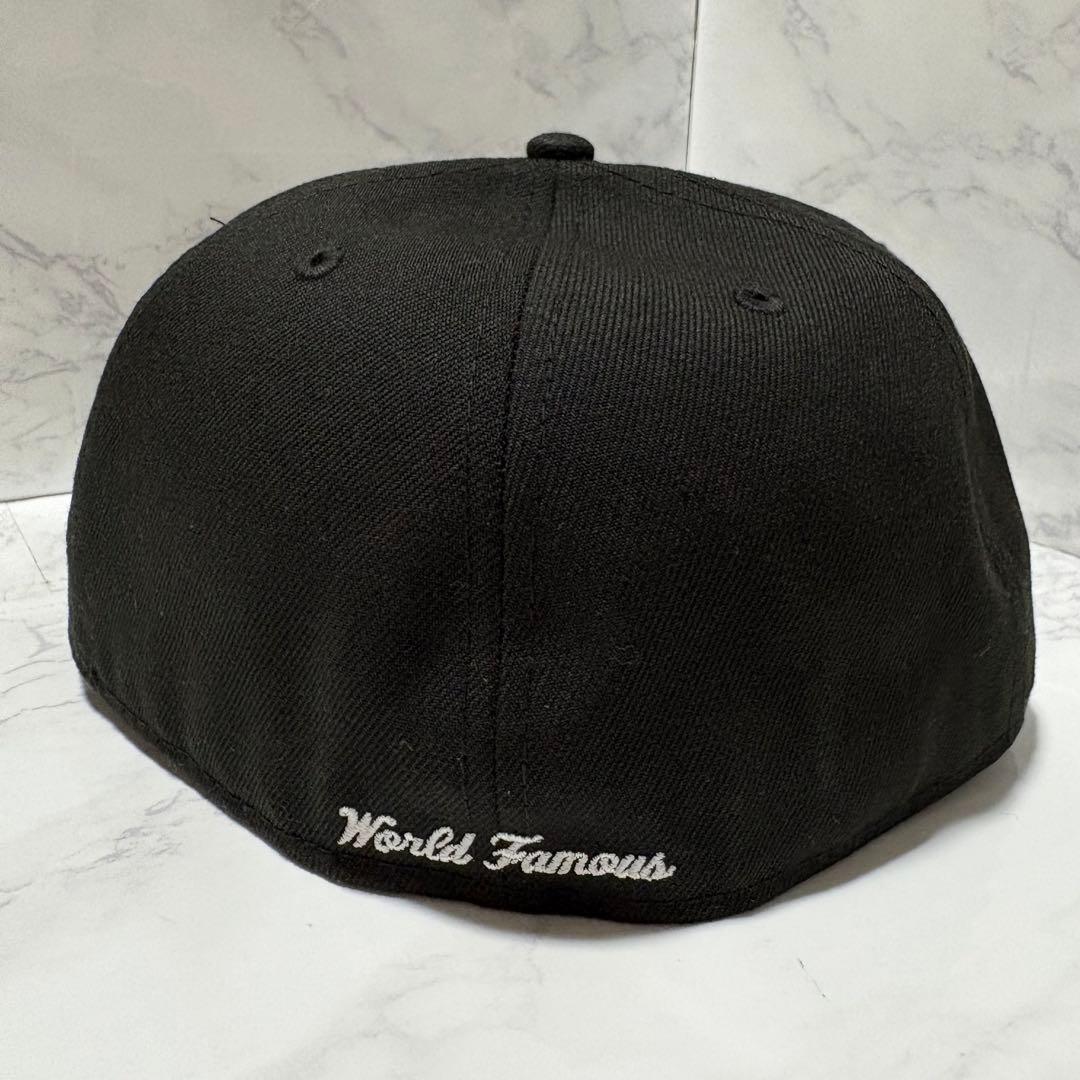 y011715 Supreme×NEW ERA コラボキャップ ブラック59.6 - メルカリ
