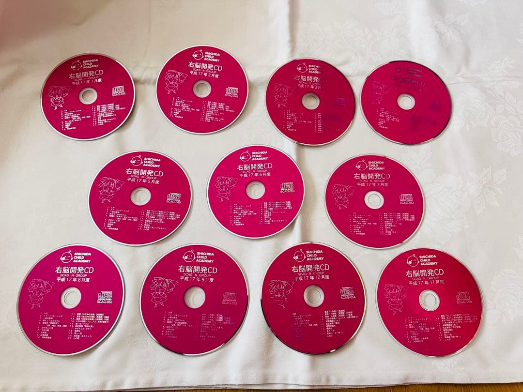 七田式 右脳開発CD 平成16、17、18、20年度44枚セット - メルカリ