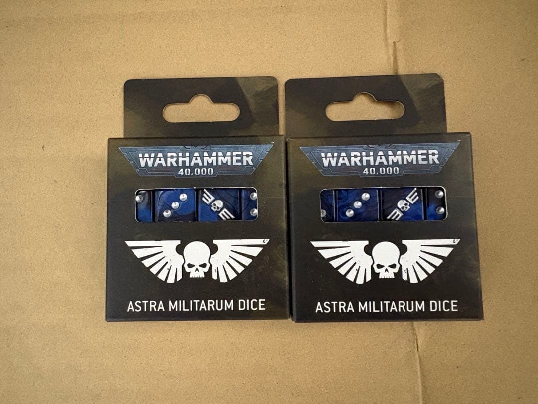 ウォーハンマー アストラミリタルムダイス2個セット - メルカリ