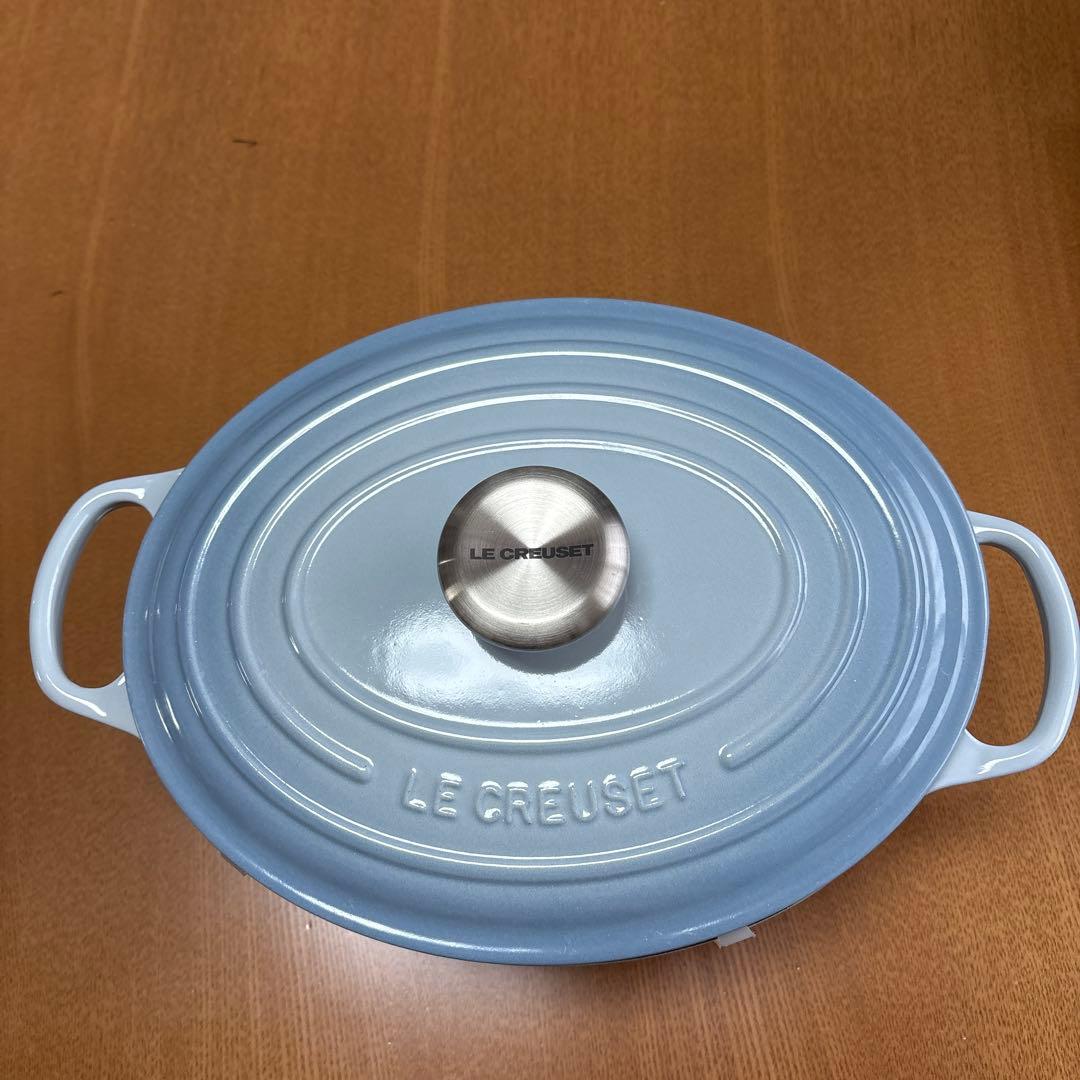 ル・クルーゼ　両手鍋　ココットオバール　27cm コースタルブルー 楽天市場】ル・クルーゼ 両手鍋 27cm 4.1L IH ガス火 オーブン